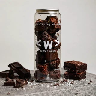 Original Atlas image of Brownie Nuggets in a Can
