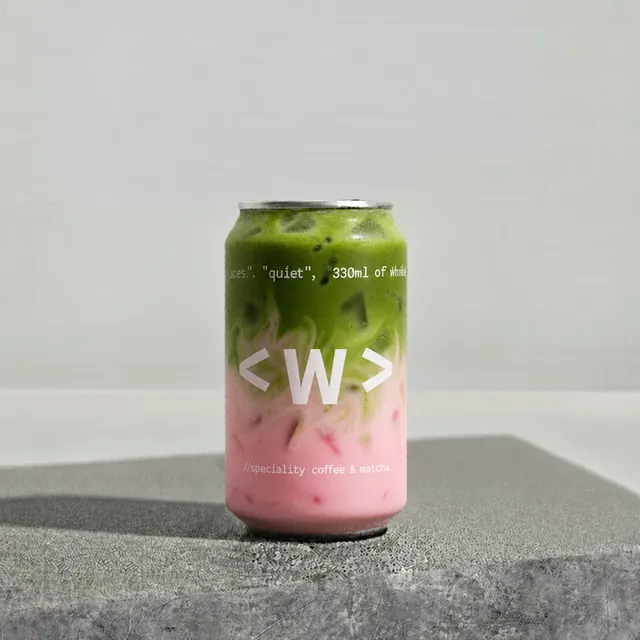 Iced Bandung Matcha