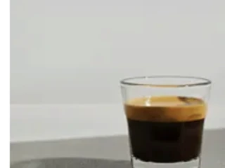 Waterloo Coffee espresso in a branded cup