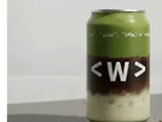 Waterloo Coffee iced choco matcha in a branded can