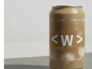 Waterloo Coffee iced latte in a branded cup